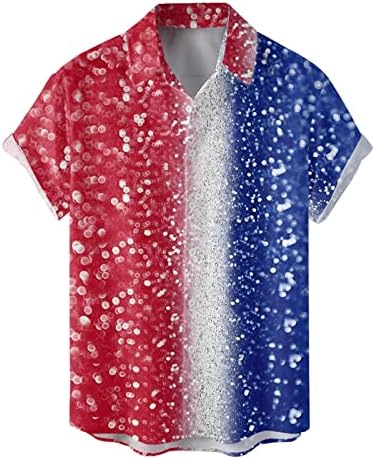 BMISEGM חולצות T קיץ לגברים חגיגת יום העצמאות של האביב והקיץ זכר חולצות טריקו גדולות וגבוהות עבור