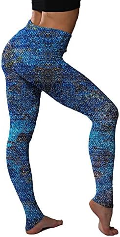 חותלות של Svogue Vaner לנשים מודפסות מותניים גבוהות במיוחד מכנסי יוגה רכים אולטרה אימון נוח חותלות אופנה -REG/Plus -150+צבעים