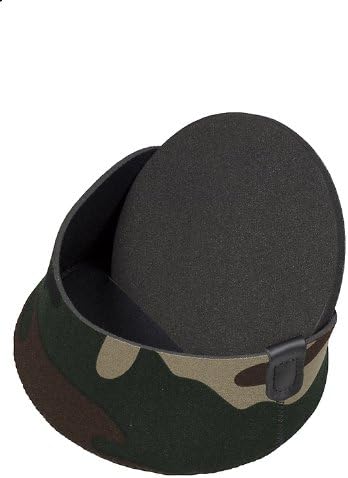 עדשת ניאופרן מצלמה עדשת כובע כיסוי הגנת הסוואה הסווטשרט גדול, עץ אמיתי מקס5