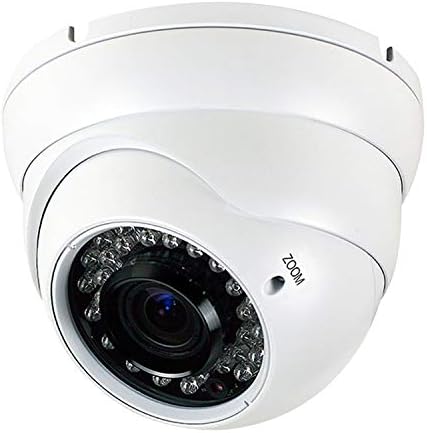 מצלמת CCTV אנלוגית HD 1080P 4-in-1 מצלמת כיפת אבטחה, 2.8 ממ -12 ממ מיקוד/זום עדשה varifocal, דיור מתכת אטום למזג אוויר 36 מעקב אחר יום