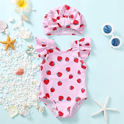 תינוקת תינוקות פרחונית בגד ים פרחוני בגדי ים פרועות