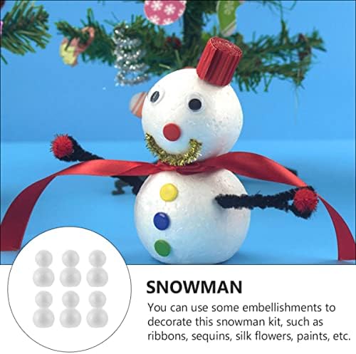 צעצועים לילדים צעצועים 3 יחידות צורות חג מולד קצף שלג איש חג המולד צורות קלקר איש שלג Diy Coam Mini צעצועים