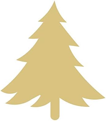 עץ מגזרת גמור עץ חג המולד עץ חג דלת קולב צורת בד סגנון 10