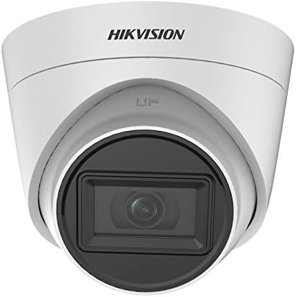 HikVision DS-2CE78H0T-IT3F 5MP טורבו HD אנלוגי IR מצלמת כיפת אבטחה חיצונית 2.8 ממ עדשה קבועה, פלט וידאו הניתן להחלפה 4-in-1, DC12V, מחבר
