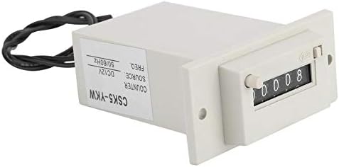 כלי מונה דופק אלקטרומגנטי CSK5-YKW 5 ספרות 0-99999 תעשייה טוטאלייזר מונה דופק אלקטרומגנטי מכני