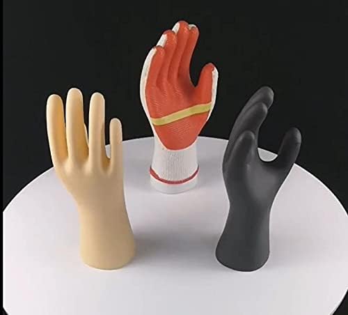 Welliestr 3 Color Men Mannequin ידיים, כפפות תכשיטים שעון דגם תצוגה, דגם תצוגת בובה יד של גברים