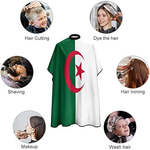 דגל אלג'יריה דגל ברבר קייפ תספורת מקצועית סינר שיער חמוד כף כף לבנים בנות