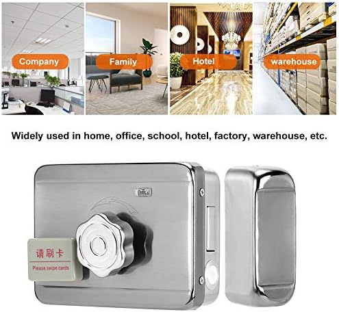 דלת כניסת מנעול, סוללה מופעל חכם בקרת גישה מערכת חשמלי דלת מנעול, עבור משרד בית