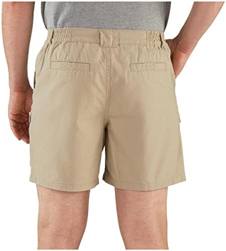 מכנסי מטען להילוך מדריך לגברים וואקוטה - מכנסיים קצרים של קז'ן וכותנה 6 אינץ '