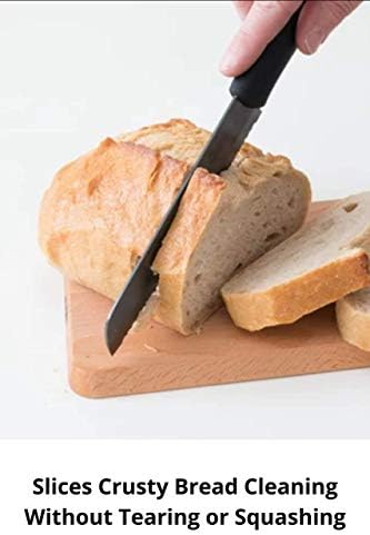סט סכין לחם תוצרת בית: סכין בצק וסכין לחם קרמיקה