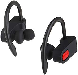 אוזניות אלחוטיות של Zopid - TWS Bluetooth 5.0 אוזניות סטריאו עם מיקרופון ומארז טעינה - אוזניות ספורט אטומות למים/אטומות למים עם ווים אוזניים