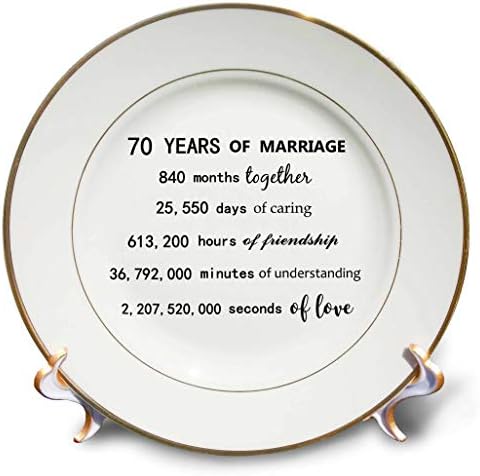 3רוז 70 שנות נישואין יום נישואין 70 חודשים ימים שעות, 8 אינץ