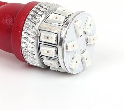 תאורת אללה 2x סופר ברייט W5W 194 158 נורות LED אדומות לוחית רישוי לוחית קדמית סמן סמן תאורה תואמות לשנת 1993 ~ 1996 1997 1998 1999 2000