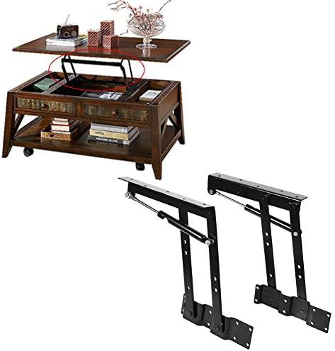 שולחן קפה מעלית חומרה עליונה 1 ציר קיפול הרמה למעלה מנגנון השולחן העליון ציר התאמת חומרה, מנגנון שולחן כתיבה ציר מתאים ציר St and ing