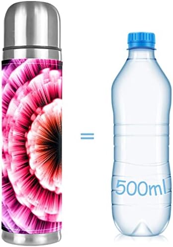 עור נירוסטה ואקום מבודד ספל זיקוקים בקבוק מים תרמוס למשקאות חמים וקרים לילדים מבוגרים 16 גרם