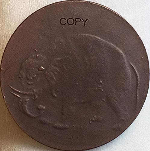 מטבע אתגר 1694 ארהב נושאים קולוניאליים מטבעות העתקה העתק מתנה עבורו אוסף מטבעות