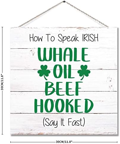 איך לדבר שמן לוויתן אירי בקר עץ מכוס
