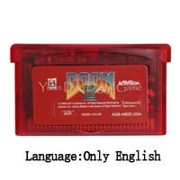 רומגאם 32 סיביות קונסולה כף יד משחקי וידאו קונסולה קונסולה כרטיס Castlevania שפה אנגלית שפה ארהב גרסה דום 2