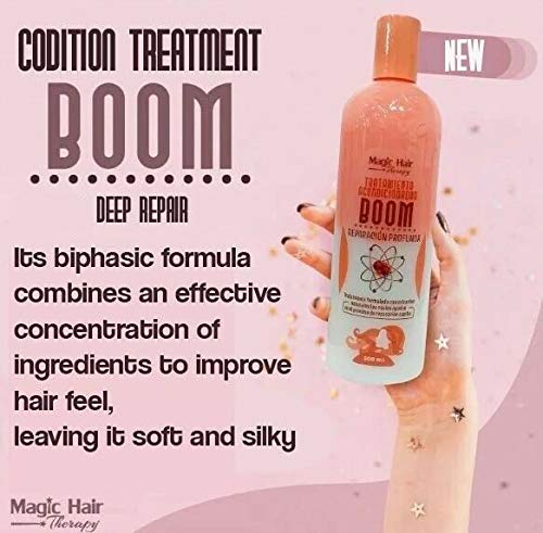 טיפול שיער קסום Tratamiento Capilar Rastaldor Diuno, Shampoo y Acondicionador Boom