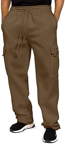 מכנסי טרנינג משקל כבד משקל כבד מכנסי טרנינג נמתחים על מותניים אלסטיים מכנסיים ספורט מכנסי ספורט מכנסי ספורט
