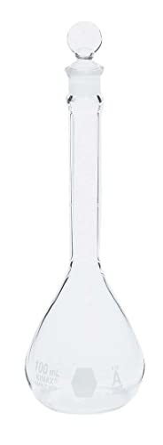 Kimax 28014-25 בקבוק זכוכית נפח, Class A, 25 מל, 12/CS