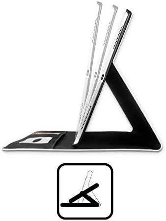 עיצובים של תיק ראש מורשה רשמית מנצ'סטר סיטי איש סיטי FC אובסידיאן לבן מונו גד עור ספר ארנק מארז תואם ל- Apple iPad Pro 10.5