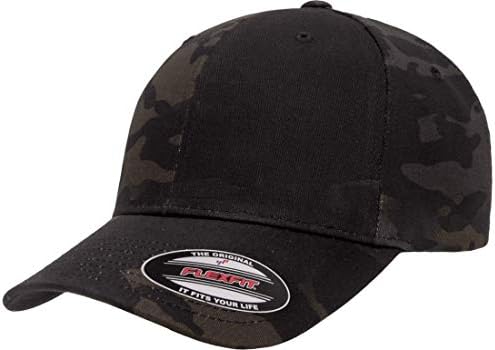 כובע מצויד בייסבול של פלקספיט לגברים, Multicam שחור, s/m