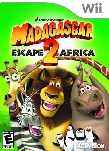 Activision Madagascar 2: בריחה 2 אפריקה עבור נינטנדו Wii למשחקי וידאו