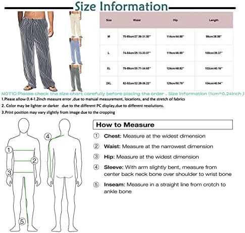מכנסיים לגברים פסים קלאסיים מזדמנים מכנסי הדפסה 2023 קיץ ישר מכנסיים מתאימים מכנסי טרנינג כושר חיצוניים