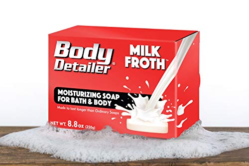 פרט גוף קצף חלב לחות אמבט סבון בר 8.8 עוז