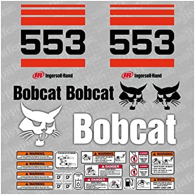 Bobcat 553 מטען מדבקה לאחר השוק/Aufkleber/Adesivo/Stecker/Stepting Set