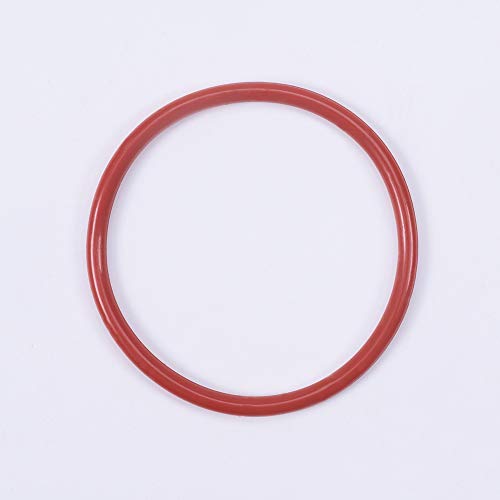 Bettomshin 10 pcs 1.61 x0.09 סיליקון O-Ring VMQ אטם טבעות אטם להידראוליקה ופנאומטיקה אדום