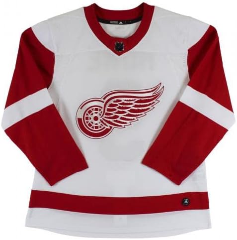 כנפיים אדומות Gordie Howe מר הוקי חתום בג'רסי לבן אדידס PSA/DNA T76832 - גופיות NHL עם חתימה