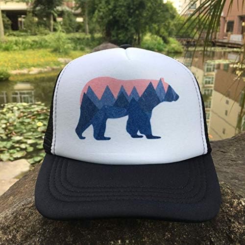 בנים ונערות וולדיאל 3-13 דוב דוב הר הרים פעוטות כובעי רשת כובעים בייסבול