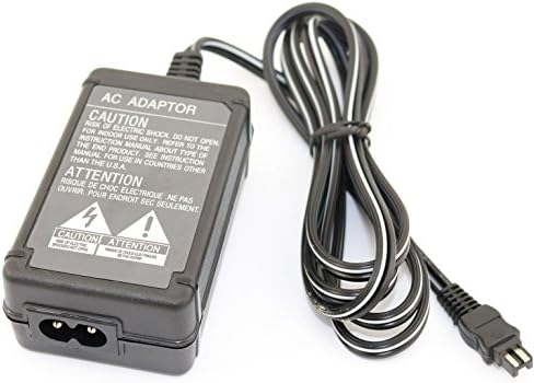 אספקת חשמל סופר AC/DC מטען מתאם עבור Sony Handycam HDR-TD20, HDR-CX580, HDR-CX580V, HDR-PJ200, HDR-CX100E, HDR-CX100R, HDR-CX115E, HDR-CX116E,