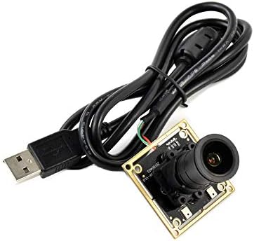 WAVESHARE IMX335 חיישן 5MP מצלמת USB צמצם גדול F1.08 30FPS 2K מיקוד ידנית של התקנת וידיאו הקלטת וידיאו