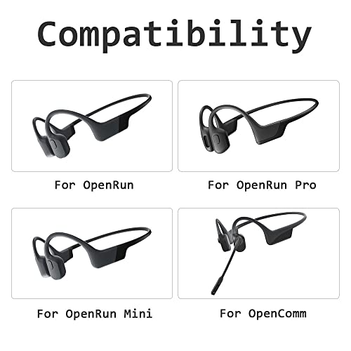 MQDITH 3.3ft & 6ft טעינה כבל כבל תואם ל- Aftershokz Aeropex AS800/Shokz OpenRun Pro/OpenRun/OpenRun Mini/OpenComm מטען אוזניות