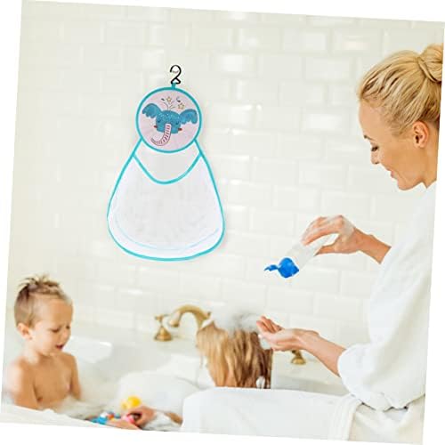 Secfou 1pc תיק אמבטיה לילדים לילדים מחצלים רשת אמבטיה לצעצועים לאחסון אמבטיה מיכל כיש