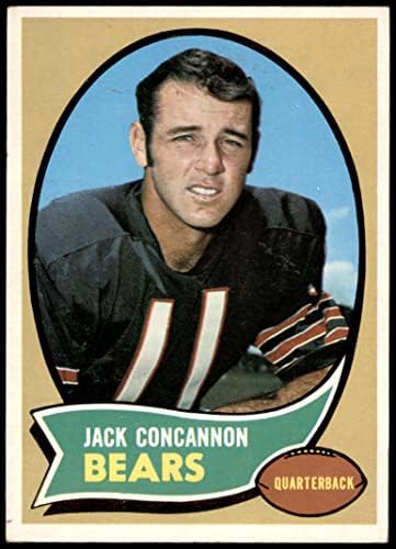 1970 Topps 212 Jack Concannon Chicago Bears Ex Bears College