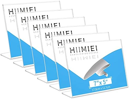Hiimiei Acrylic Sign Higher אופקי 5x7 אינץ