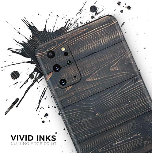 תכנן קרשים עץ גולמי של Skinz v14 מגן מדבקות ויניל עטיפת עור תואם לתואם ל- Samsung Galaxy S20