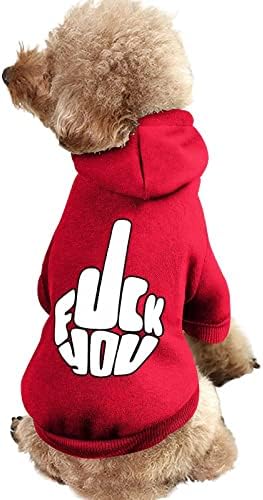 תזיין אותך קפוצ'ונים מחמד אופנה בגדי כלבים חמים רכים סוודר חיות מחמד עמיד עם כובע