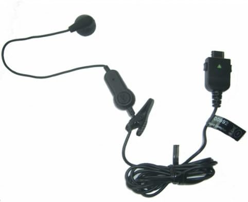 Pantech OEM Mono אוזניות אוזניות אוזניות אוזניות מקוריות של אוזניות קווי אוזניות יחיד עם מיקרופון למרדף AT&T P9020