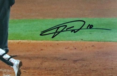 יולי גורריאל חתימה על יוסטון אסטרוס 16x20 זרוע למעלה Photo -JSA W *לבן - תמונות MLB עם חתימה
