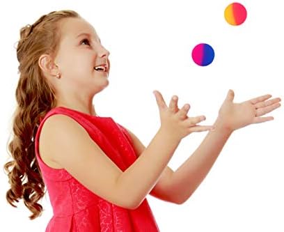 סנינק. כדורים קפואים בשני צבעים בהירים של שני צלילים - כדורים קופצניים 27 ממ לילדים - חבילה בתפזורת של 144.