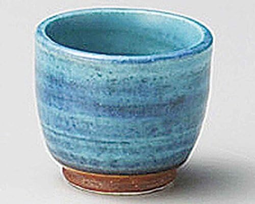 סט טורקי כחול 2.1 אינץ 'של 5 כוסות סאקה קרמיקה כחולה מיוצר ביפן