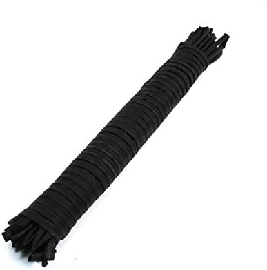 X-deree 10m 32.8ft יחס כיווץ 2: 1 חום שחור צינורות צינור צינור 125C (tubi di returningimento termoreStringenti neri da 10 m 32,8 piedi
