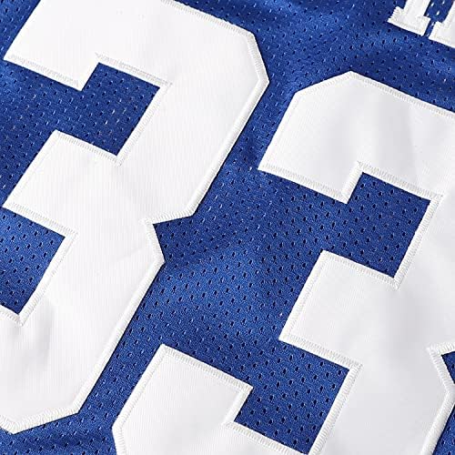 Mesospero Al Bundy 33 Polk High Football Jersey, חולצת ספורט כחולה של 90S ביגוד Hip Hop בגדי S-3xl