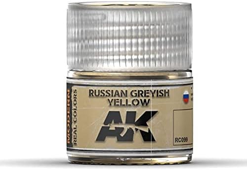 AK צבעים אמיתיים RC099 צהוב אפור רוסי