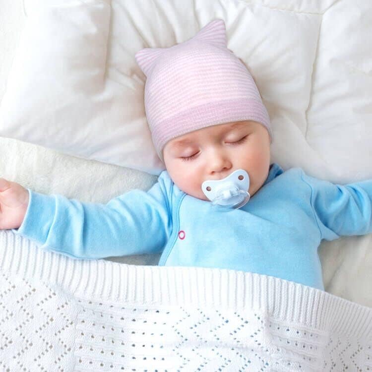 היקדאו 6/8 יחידות יילוד בית חולים כובע תינוקת ילד כובעי כובעי טורבן כפת פסים כובע פעוט רך כובע תינוק כובעי 0-6 חודשים
